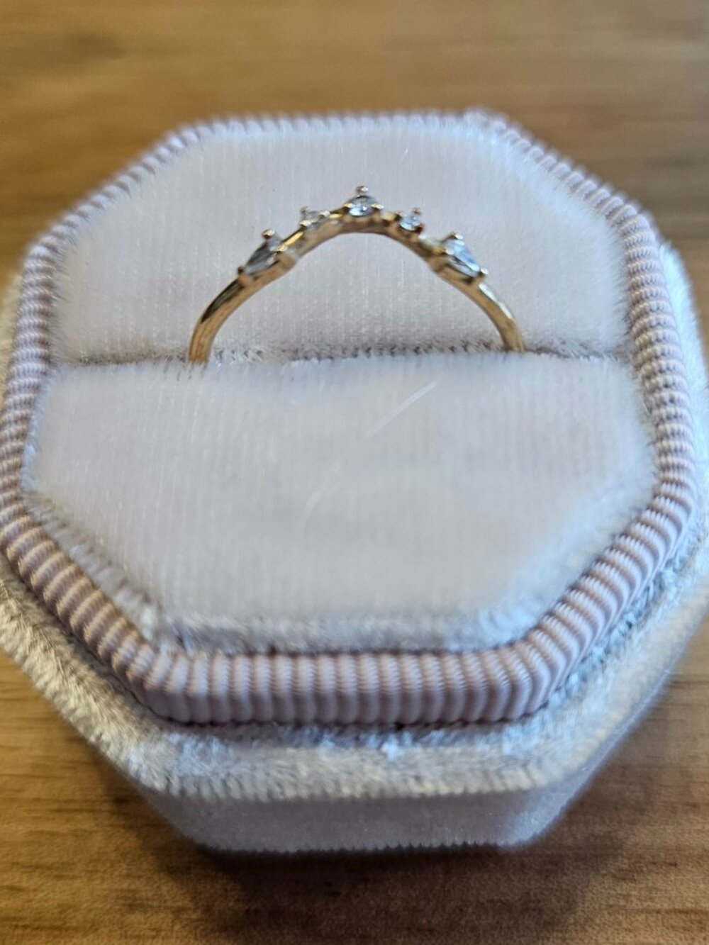 Stunning "one of a kind" Bluboho Wedding Band